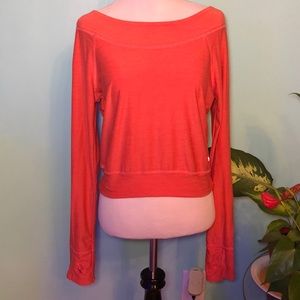 Layer 8 crop sweatshirt Sz S